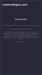 Mobile Screenshot of cuisinedegut.com